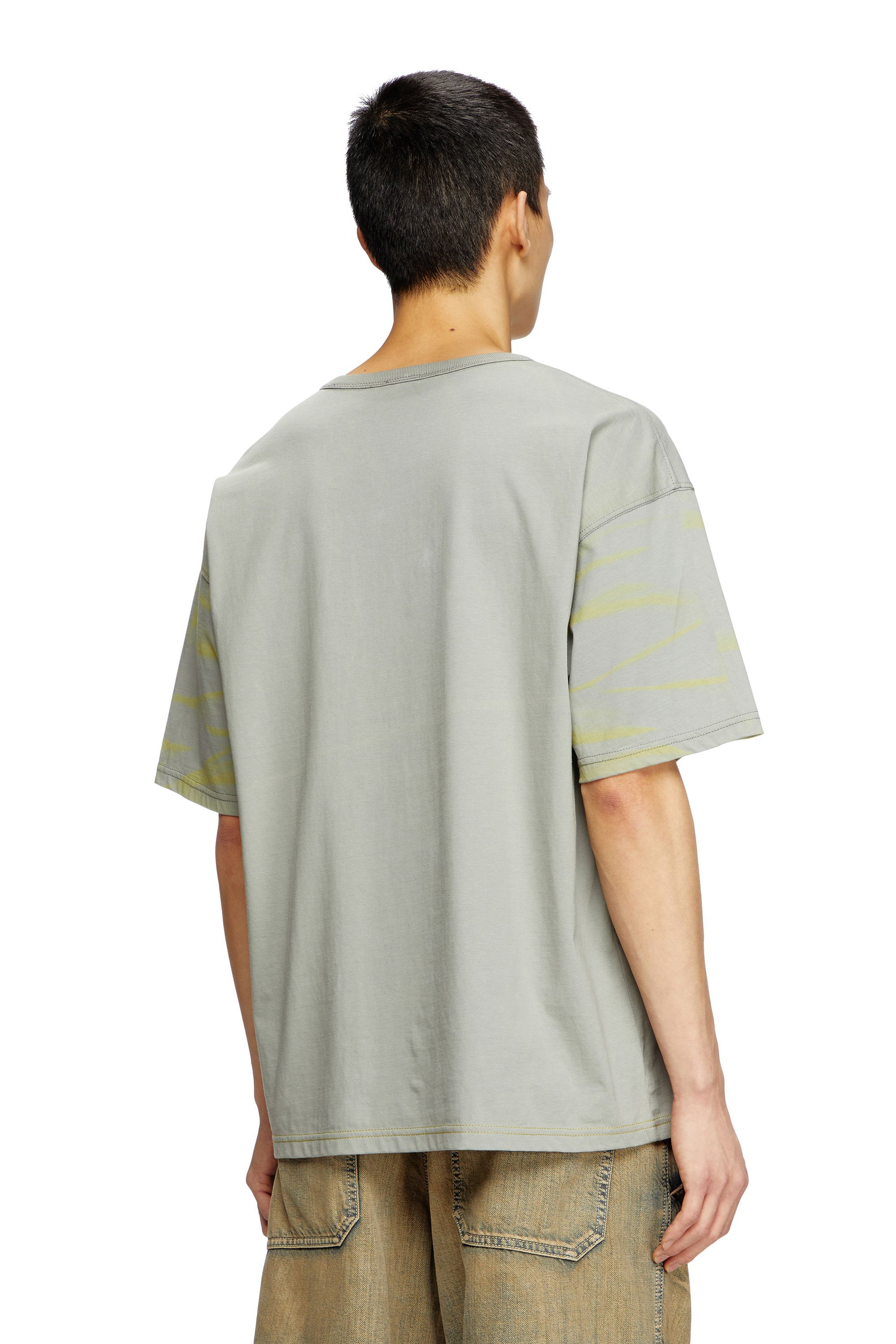 メンズ Tシャツ T-ADJUST-R23 ディーゼル トップス カットソー・Tシャツ グレー