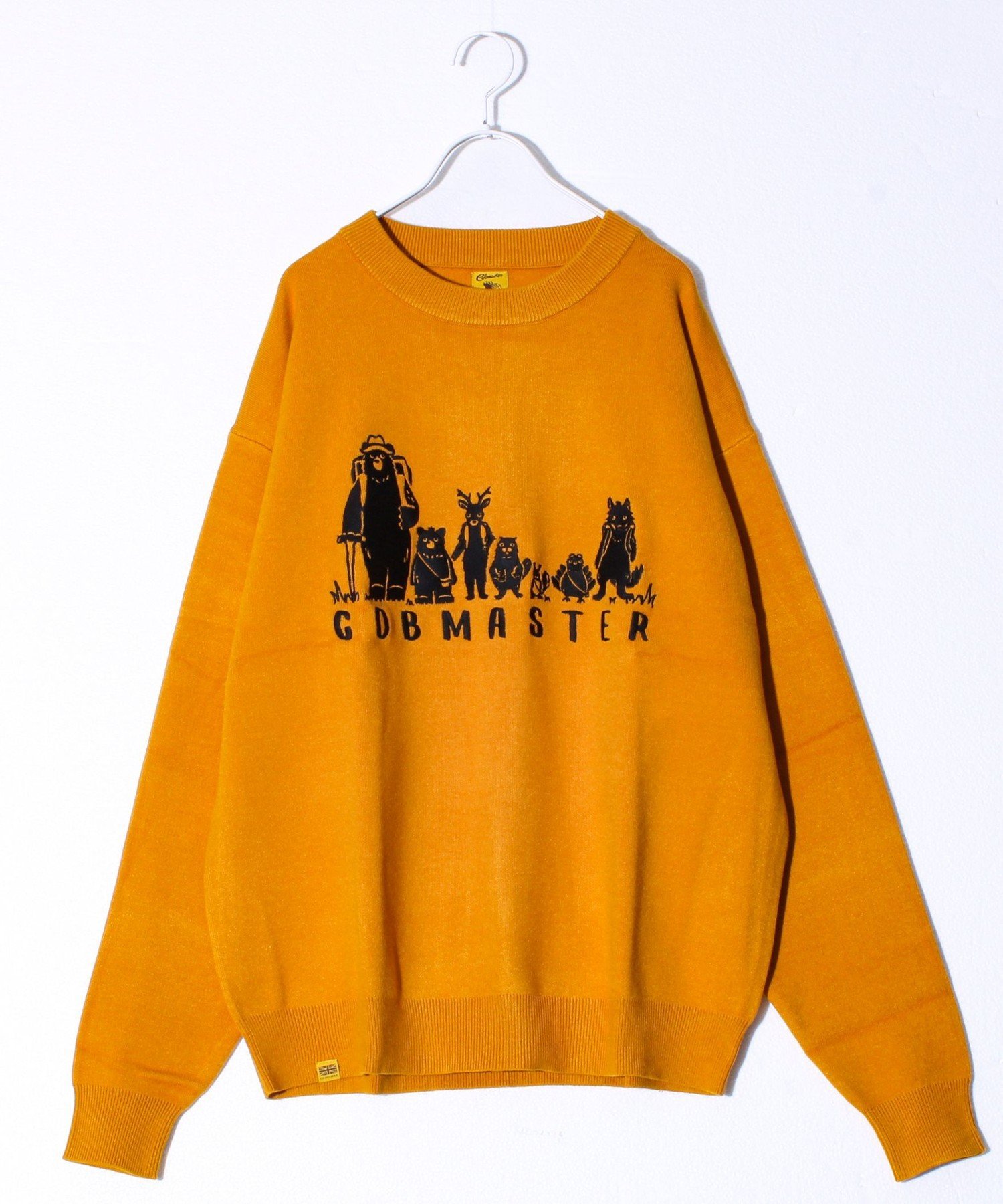 FREDYMAC 【COBMASTER/コブマスター】ファミリー刺繍ニットプルオーバー フレディ アンド グロスター トップス ニット ベージュ ブラック イエロー【送料無料】のサムネイル