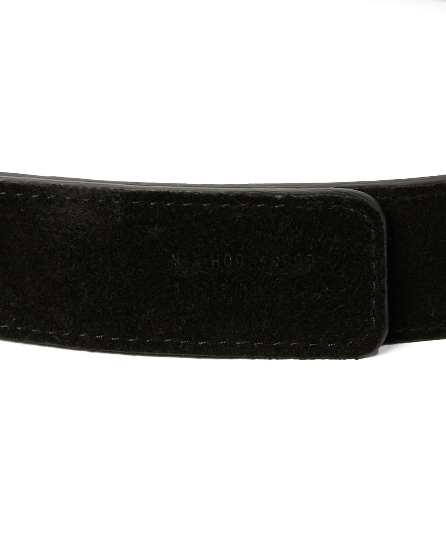 N.HOOLYWOOD COMPILE BELT エヌ．ハリウッド ファッション雑貨 ベルト ブラック【送料無料】