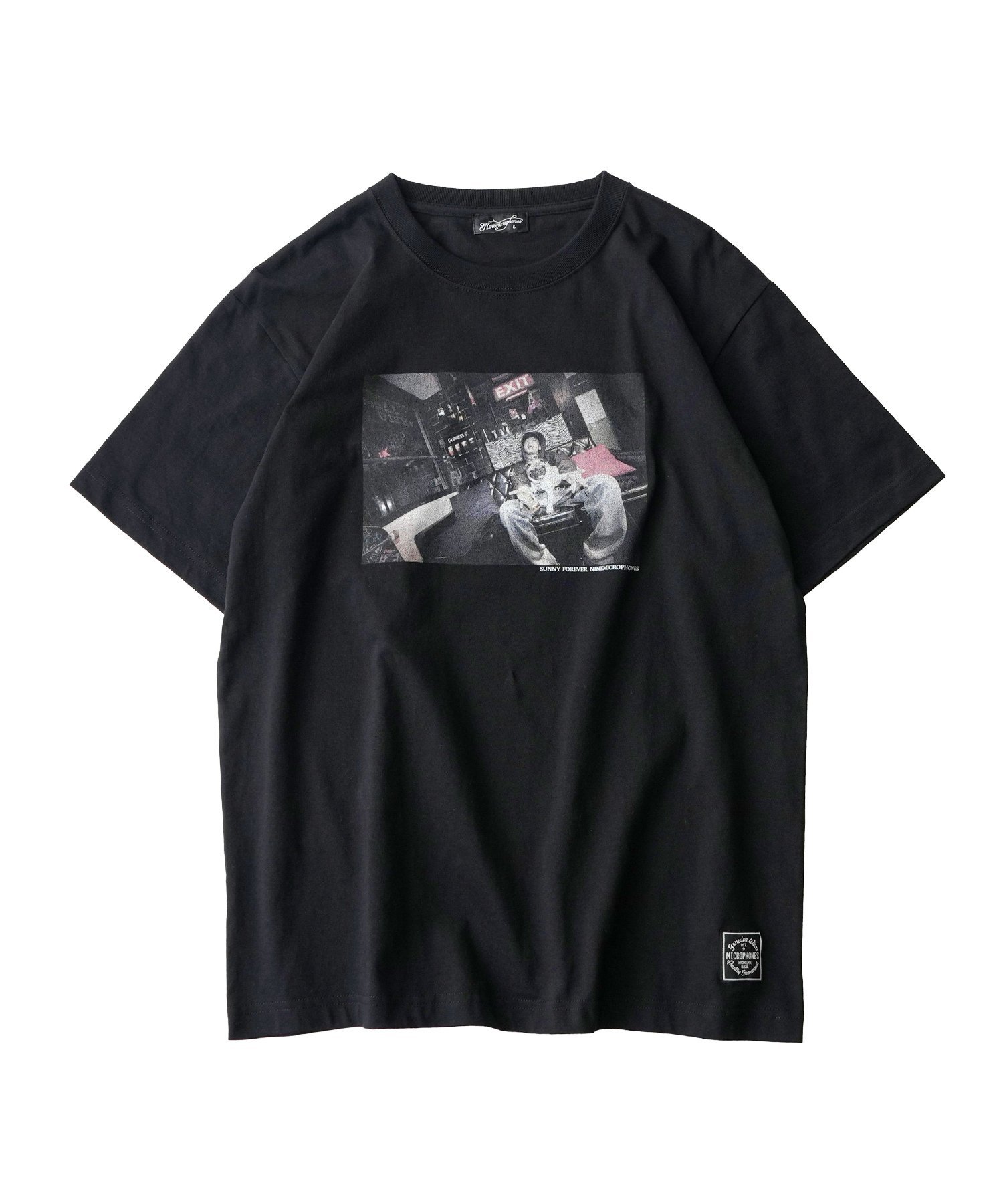 NineMicrophones SUNNY TEE サブサエティ トップス カットソー・Tシャツ ホワイト ブラック