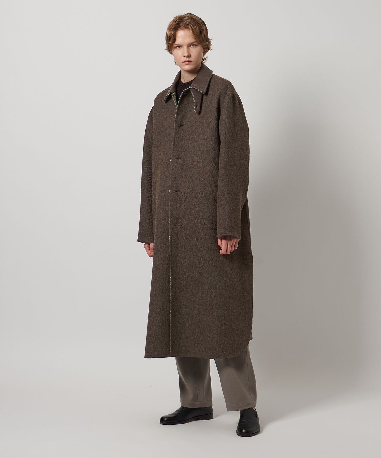 ＜LOEFF＞ガンクラブチェック リバーシブル コート ユナイテッドアローズ アウトレット ジャケット・アウター その他のジャケット・アウター