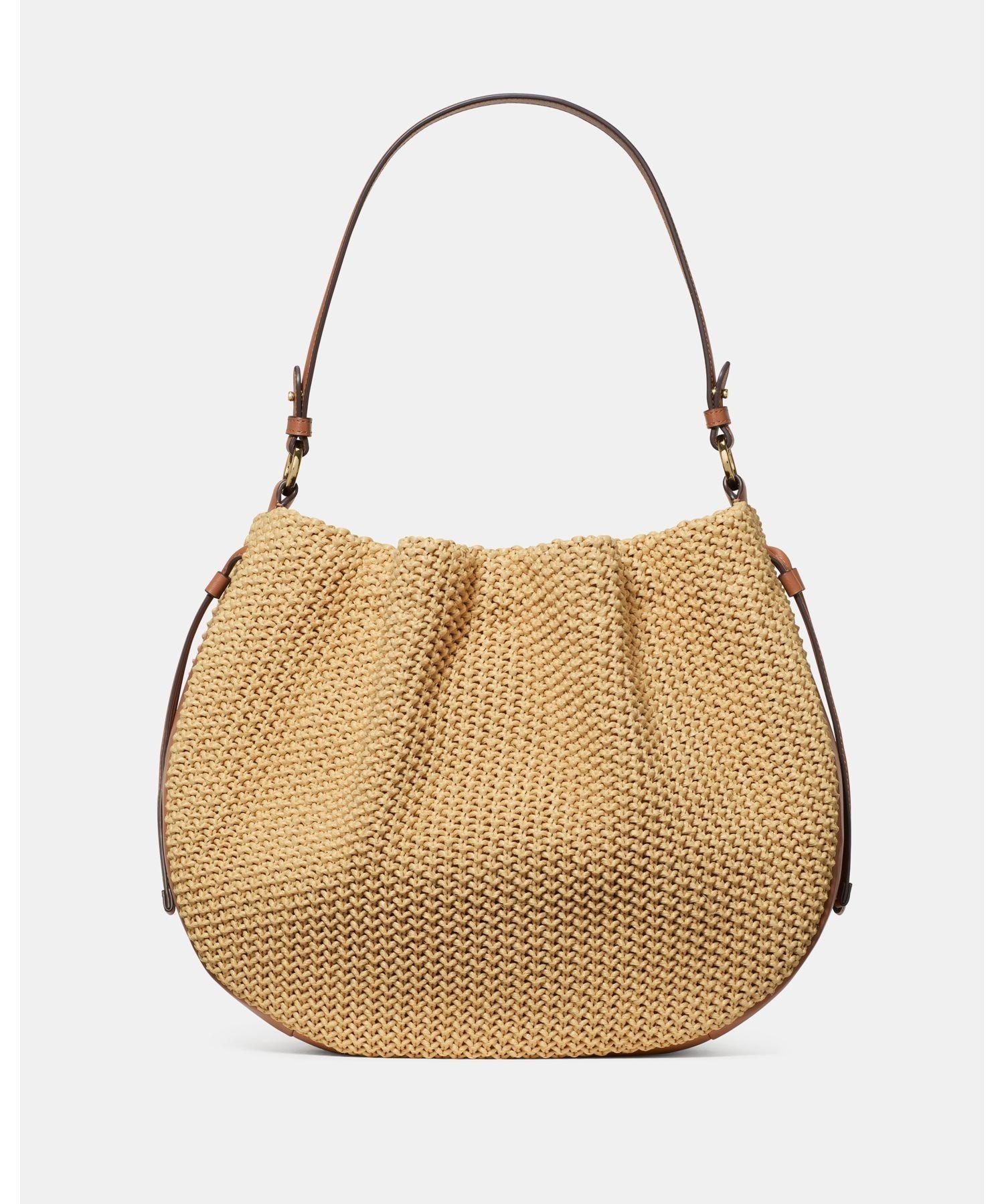 【SALE／68%OFF】kate spade new york 【公式】ピンチ ストロー ショルダー バッグ...