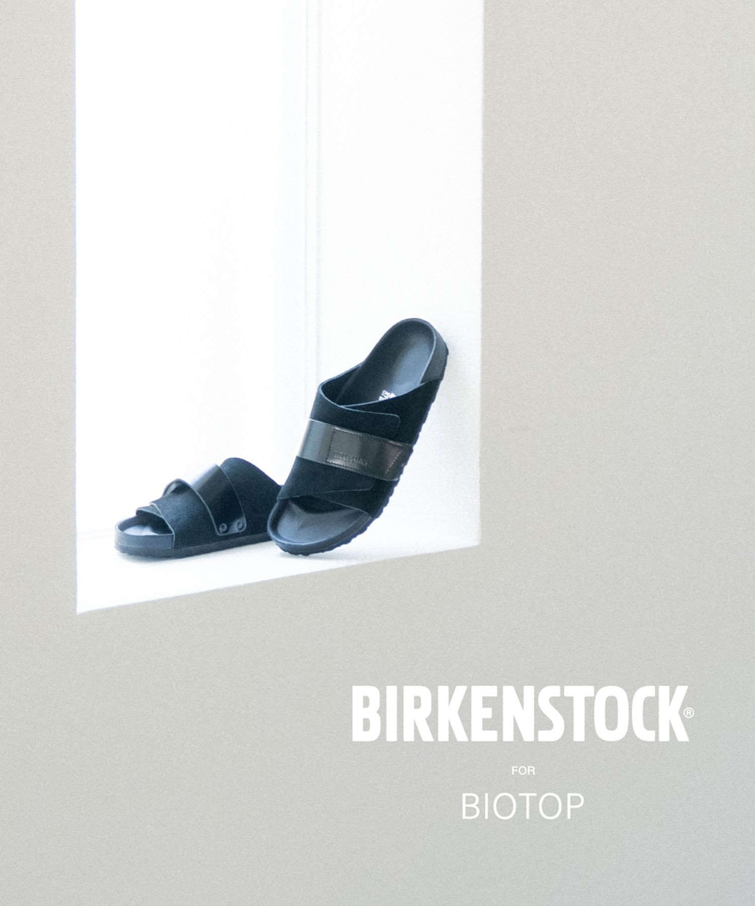 BIOTOP MEN【BIRKENSTOCK for BIOTOP】 KYOTO EXQ LEVE/LENA HS BLACK アダムエロペ シューズ・靴 サンダル ブラック【送料無料】 3