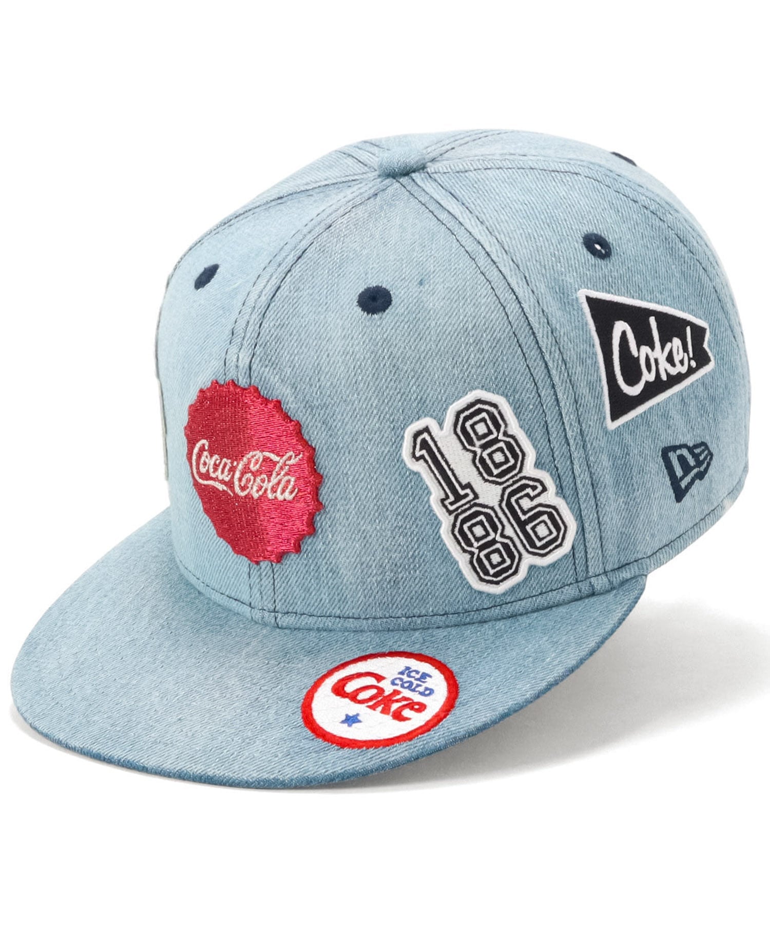 NEW ERA ニューエラ キャップ 9FIFTY コカコーラ オンスポッツ 帽子 キャップ ネイビー【送料無料】