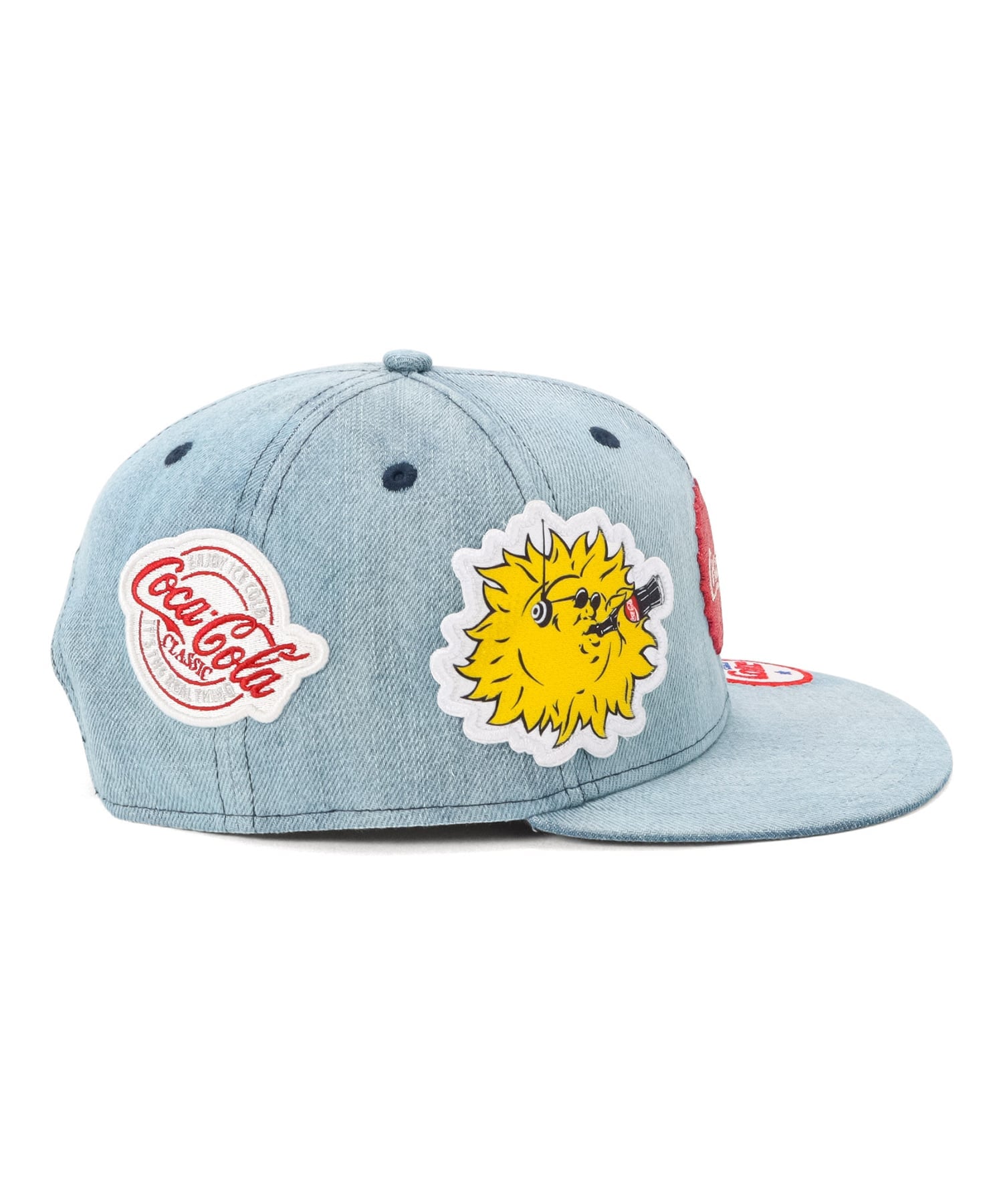 ニューエラ キャップ 9FIFTY コカコーラ オンスポッツ 帽子 キャップ ネイビー