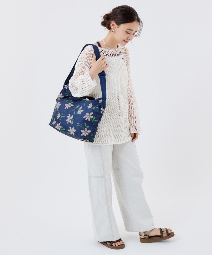 【公式】レスポートサック トートバッグ 4360HG16 LeSportsac レスポートサック バッグ トートバッグ ブルー