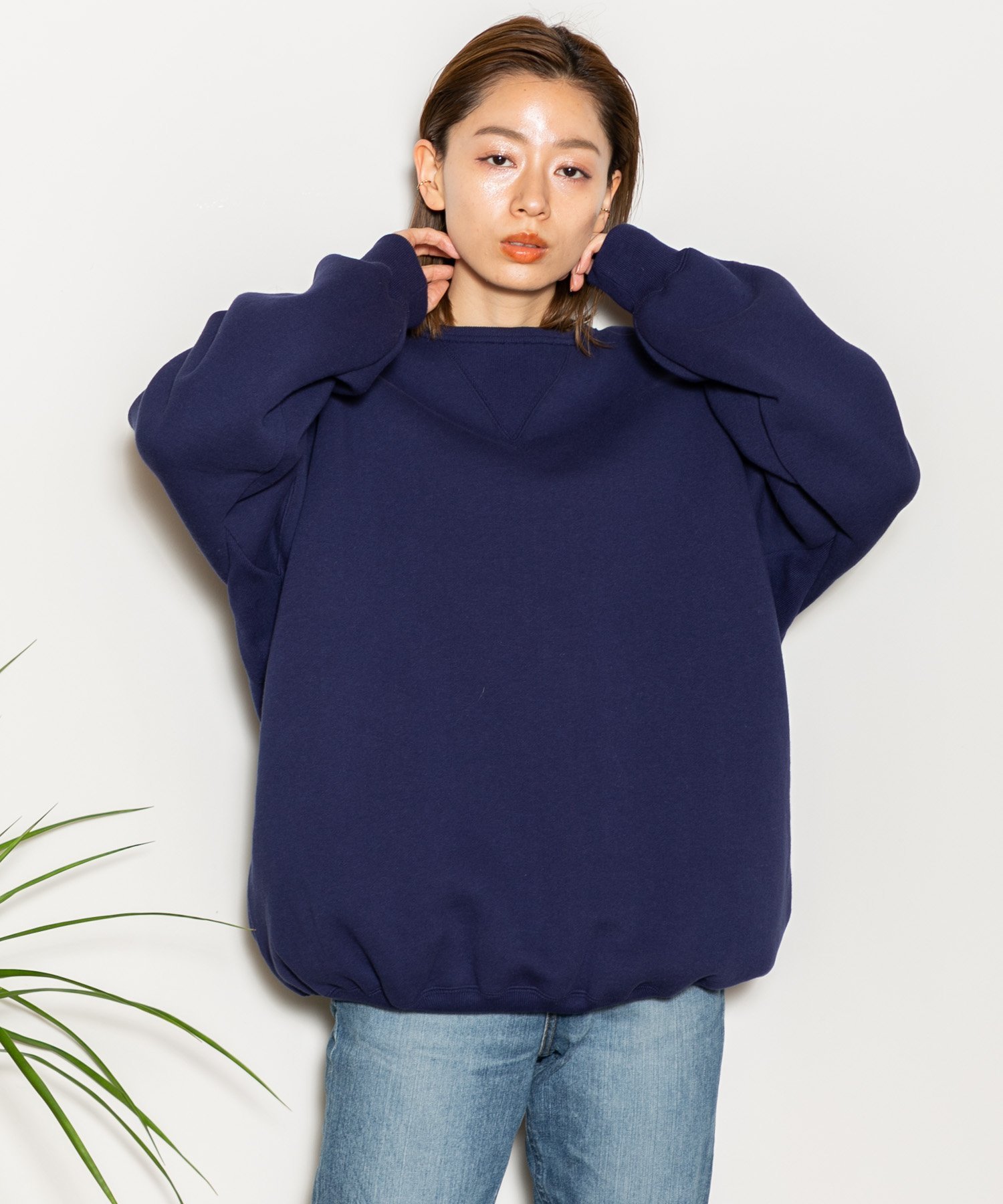 SALE50%OFFYOUNG &OLSEN The DRYGOODS STORE YOUNG &OLSEN TDS SIMPLE WIDE SWEAT ꥫ饰 ȥåץ åȡȥ졼ʡ ͥӡ̵