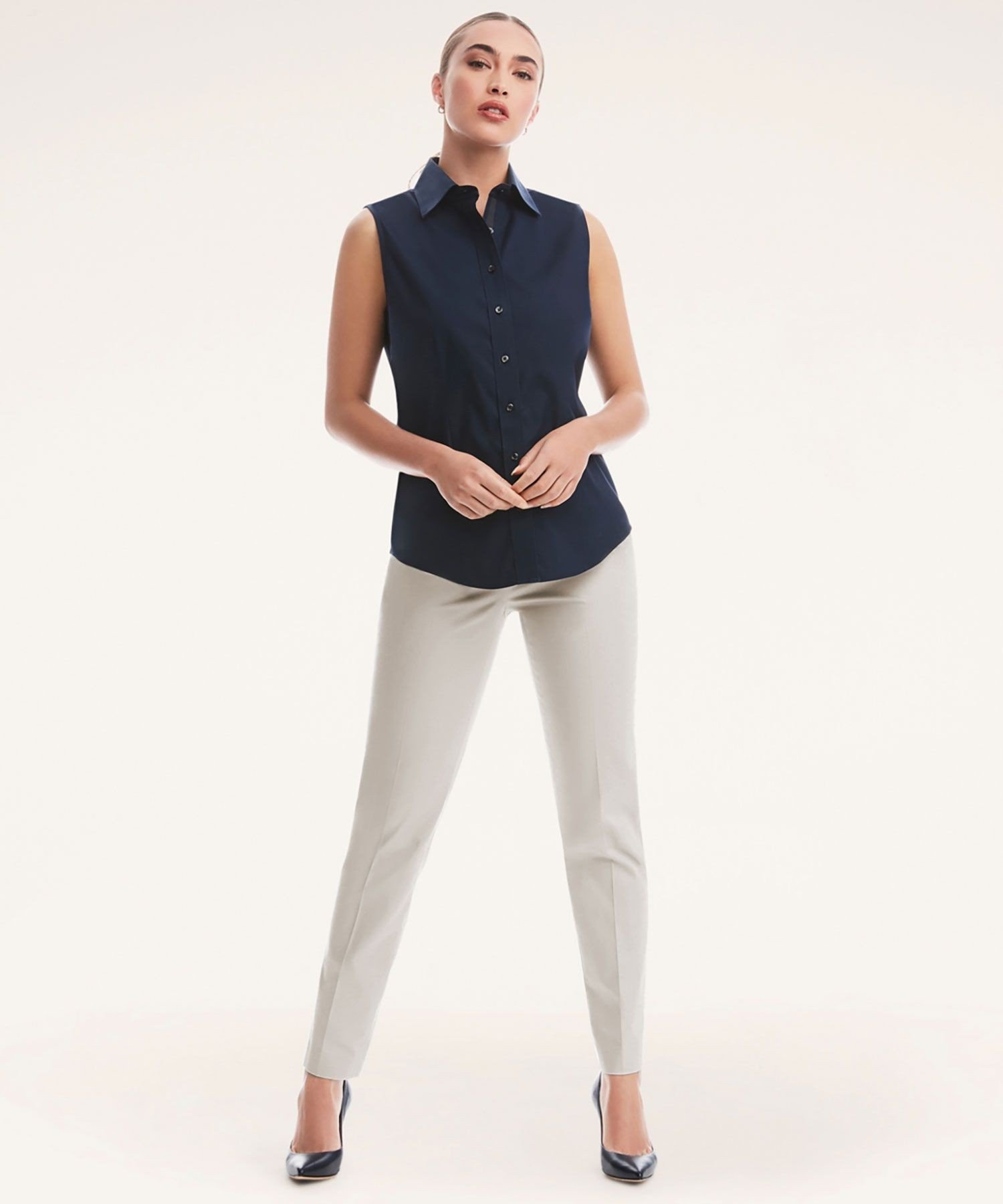 【SALE／35%OFF】BROOKS BROTHERS ストレッチコットン フラットフロント アドバンテージ チノパンツ ブルックス ブラザーズ パンツ チノパンツ グリーン【送料無料】