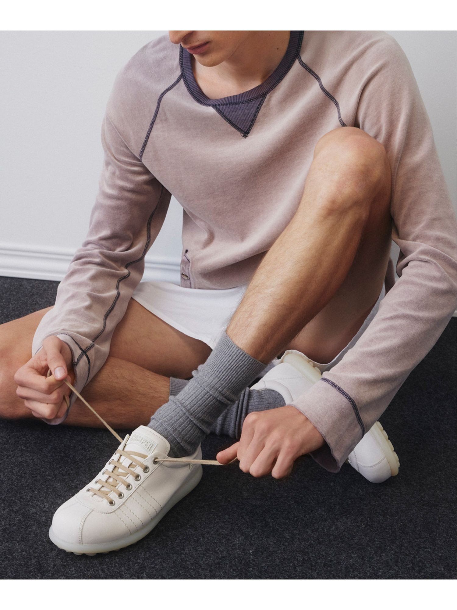 CAMPER [カンペール] PELOTAS ARIEL / レザースニーカー カンペール シューズ・靴 スニーカー ホワイト【送料無料】