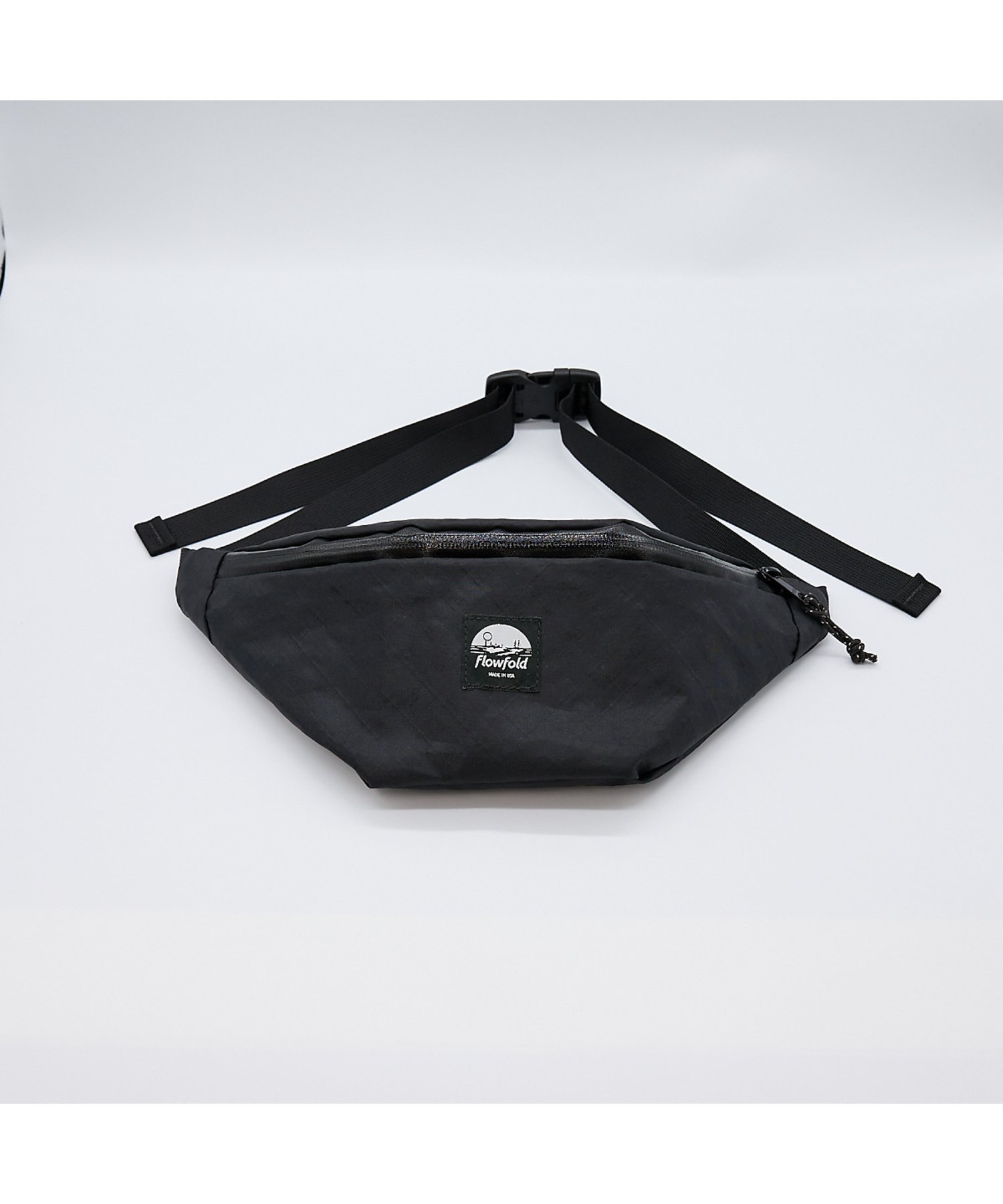 【Flowfold/フローフォールド】Fanny Pack /ファニーバック/ウ アバハウス バッグ ボディバッグ・ウエストポーチ ベージュ ブラック