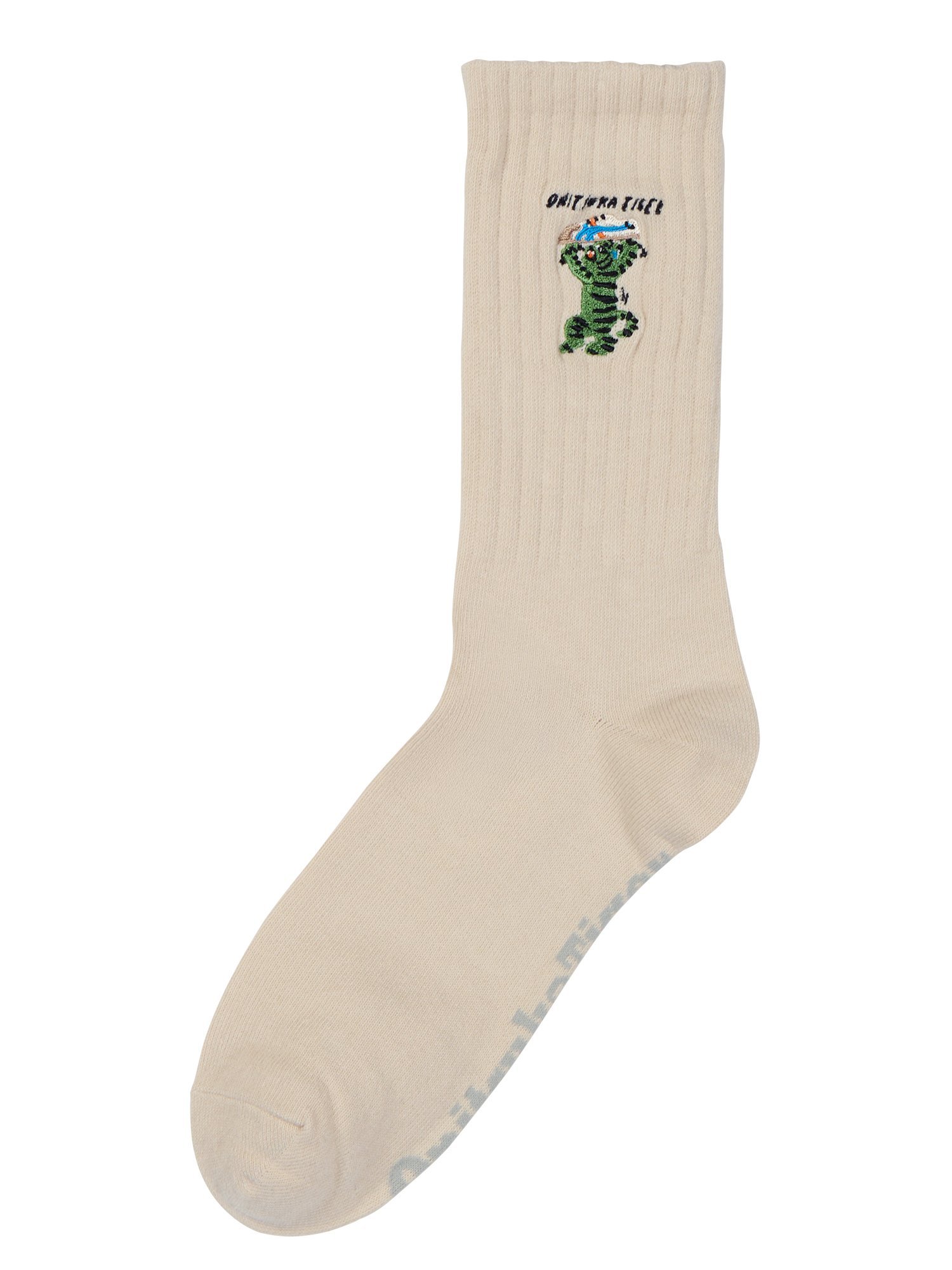 Onitsuka Tiger 【公式ショップ】MIDDLE SOCKS オニツカタイガー 靴下・レッグウェア 靴下 ホワイト ネイビー