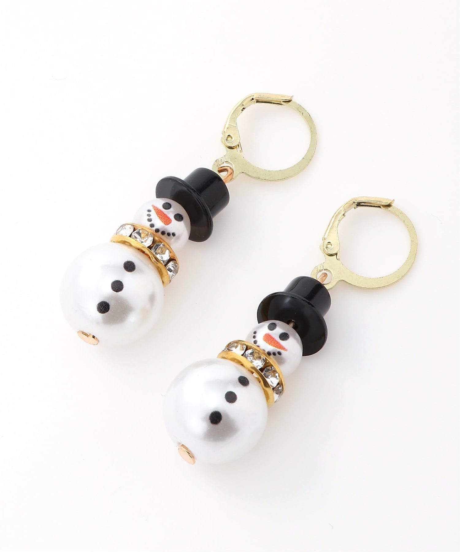 【SALE／20%OFF】Coo+i Coo+i/(W)スノーマンピアス スレンダー アクセサリー・腕時計 ピアス ゴールド