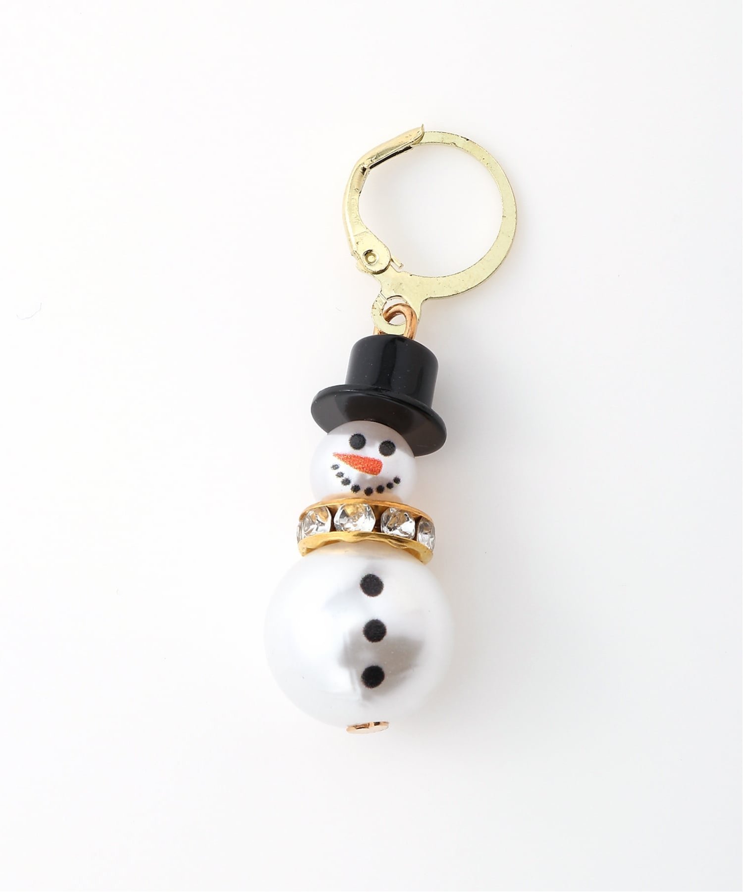 【SALE／20%OFF】Coo+i Coo+i/(W)スノーマンピアス スレンダー アクセサリー・腕時計 ピアス ゴールド