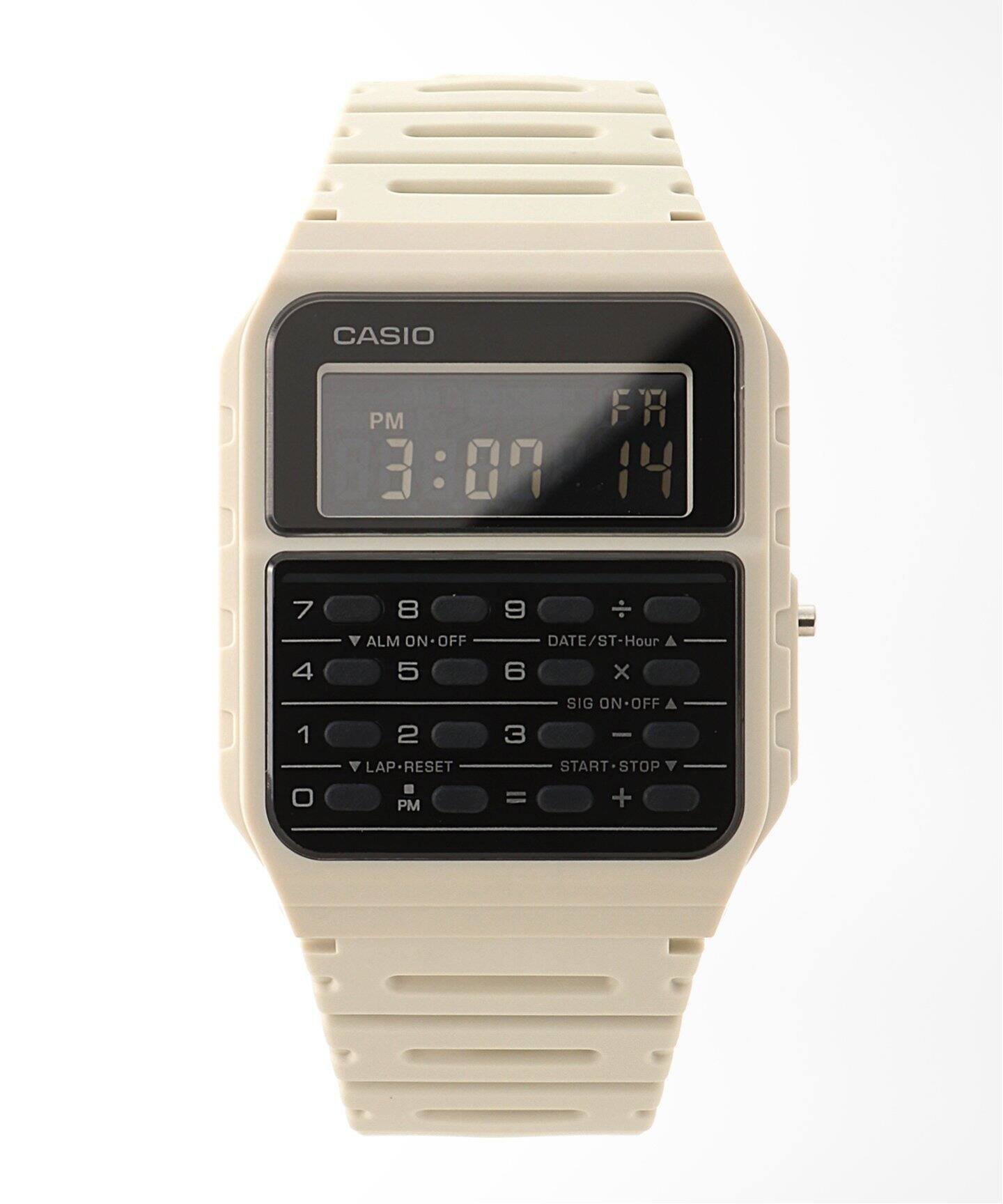 HIROB 【CASIO/カシオ】CA-53WF-8BJF White ヒロブ アクセサリー・腕時計 腕時計 ホワイト