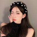 【SALE/30%OFF】miniministore 編みボリューム パールベロアカチューシャ ミニミニストア ヘアアクセサリー カチューシャ・ヘアバンド ブラ...