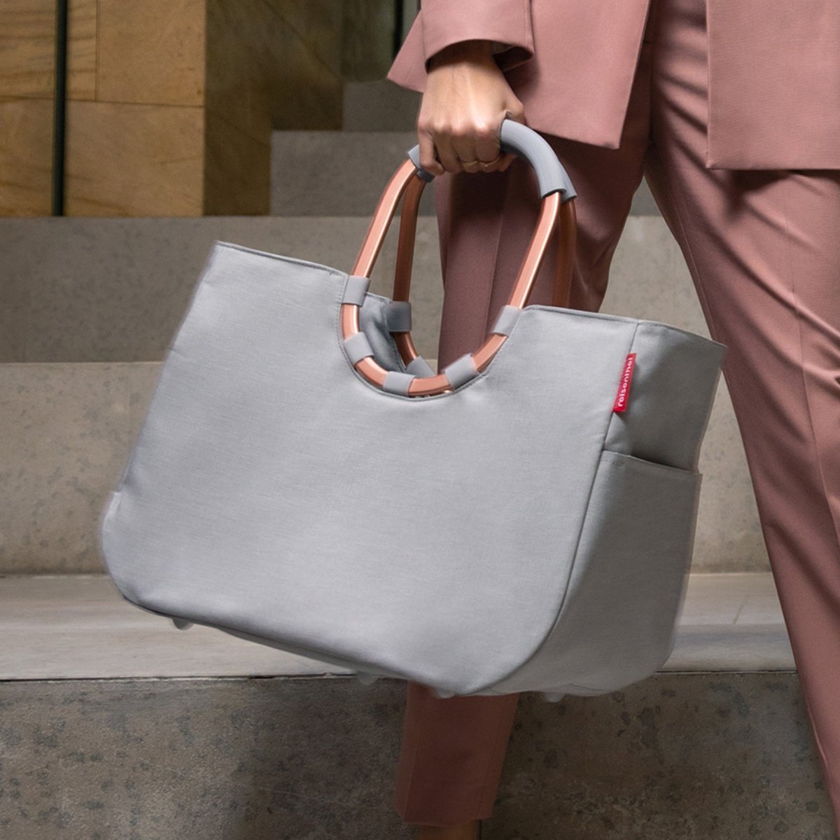 reisenthel ショッピングバッグ CLASSIC SHOPPER L RHOMBUS トートバッグ キルティング シゼム バッグ トートバッグ