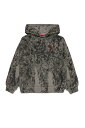 DIESEL キッズ プルオーバーパーカー SBOXTHOODK1 ディーゼル トップス パーカー・フーディー グレー【送料無料】