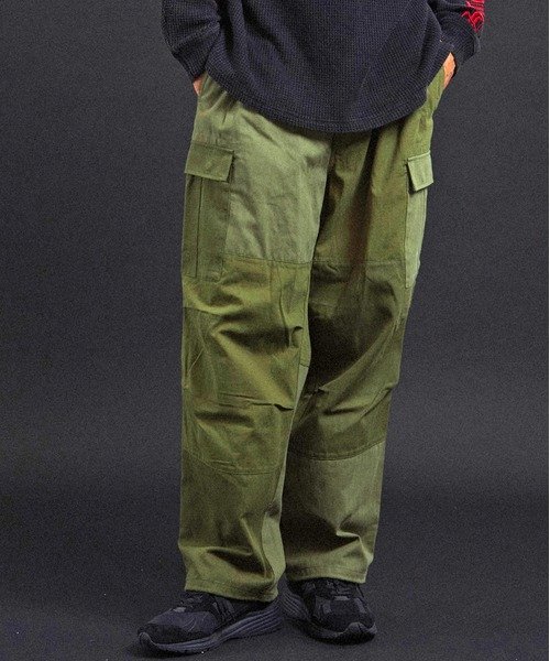 SELECT BRANDS BAYCANT/ベイカント 3素材カーゴパンツ2(MENS) ジャックローズ パンツ その他のパンツ カーキグリーン ブラック