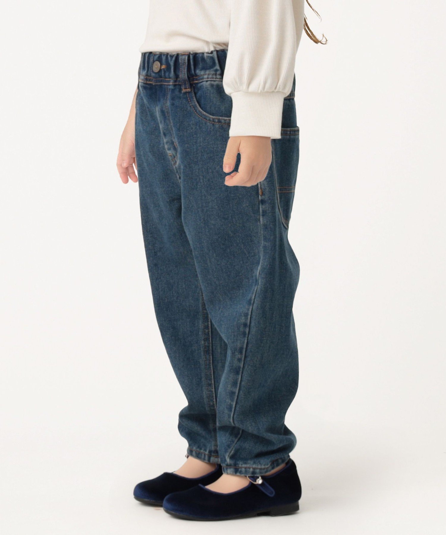 SHIPS Colors SHIPS Colors:100~130cm / ＜洗濯機可能＞バレルレッグ デニムパンツ◇ シップス パンツ ..