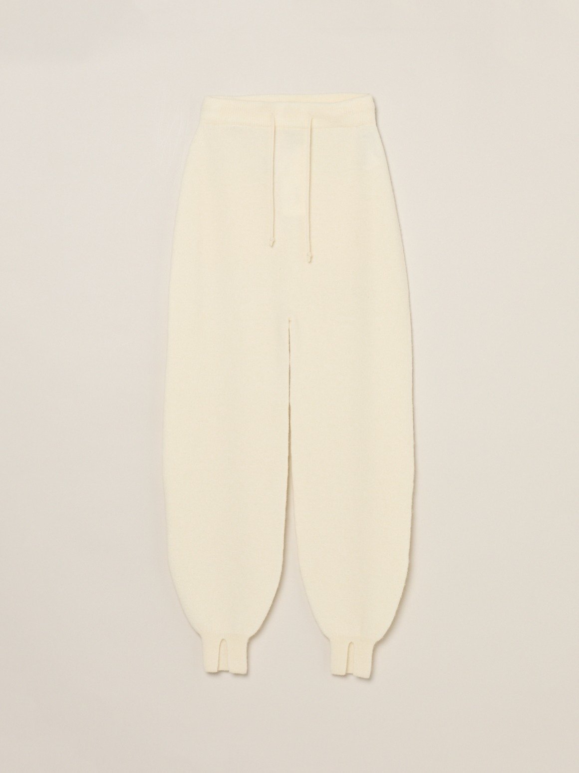 three dots Wool cashmere pants スリードッツ パンツ その他のパンツ ブラック ホワイト【送料無料】