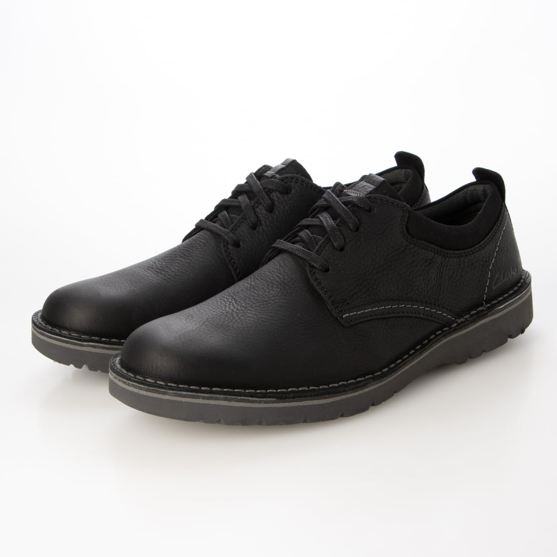 Clarks Eastridge Low クラークス シューズ・靴 レースアップ・ドレスシューズ ブラック【送料無料】