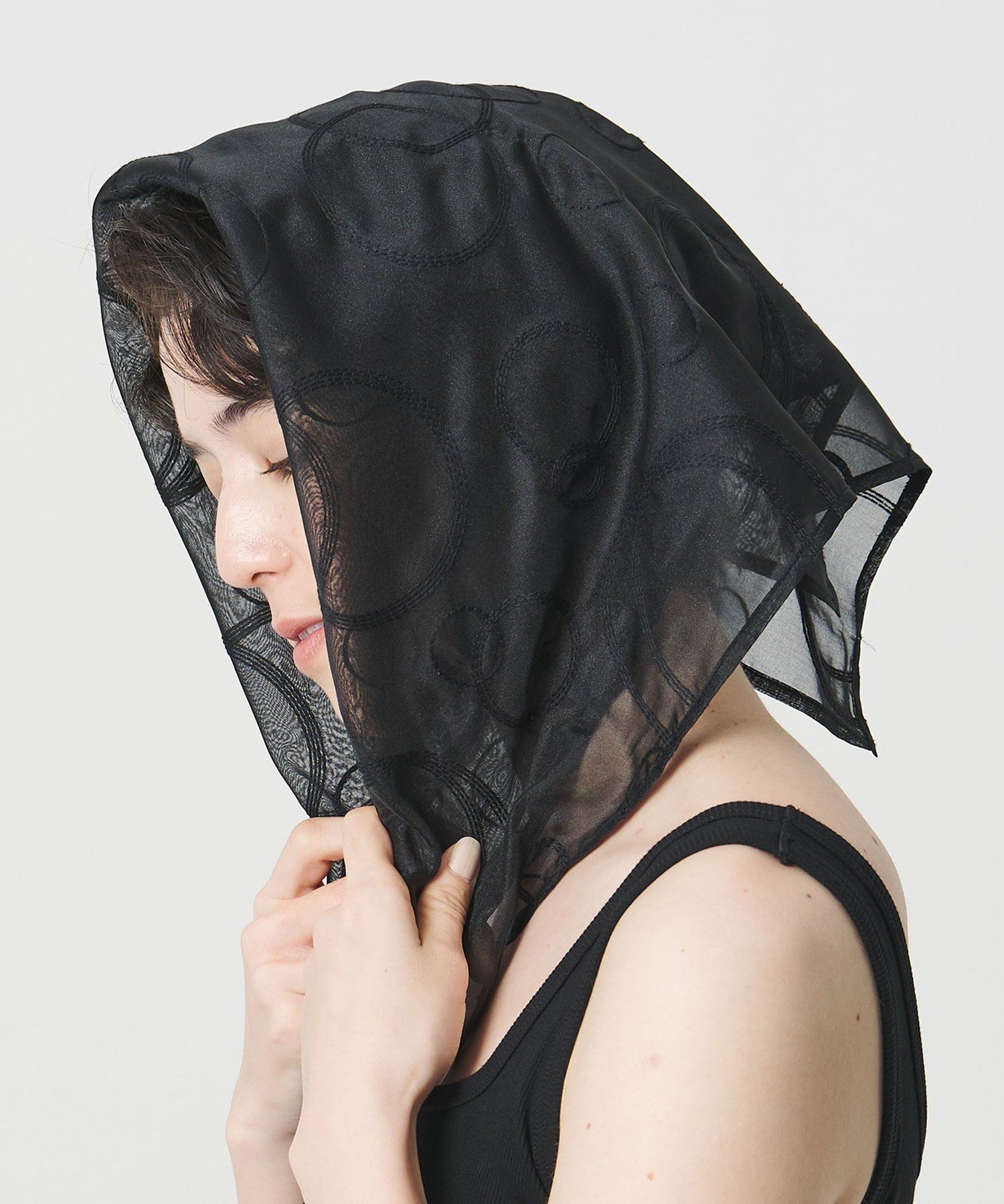 MARW UNITED ARROWS ＜MARW UNITED ARROWS＞レース エンブロイダリー スカーフ ビューティー＆ユース　ユナイテッドアローズ ...