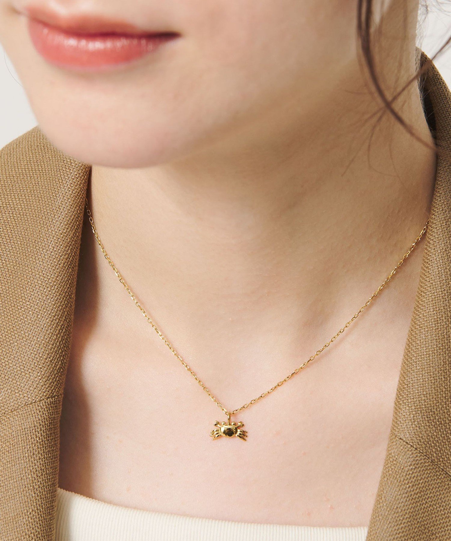 BEAUTY&YOUTH UNITED ARROWS ＜SOAC＞Crab ネックレス ビューティー＆ユース　ユナイテッドアローズ アクセサリー・腕時計 ネックレス ゴールド シルバー【送料無料】