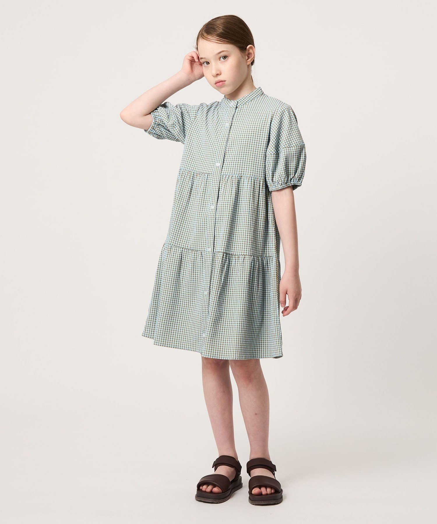 UNITED ARROWS green label relaxing チェック ワンピース / キッズ 140cm-160cm ...