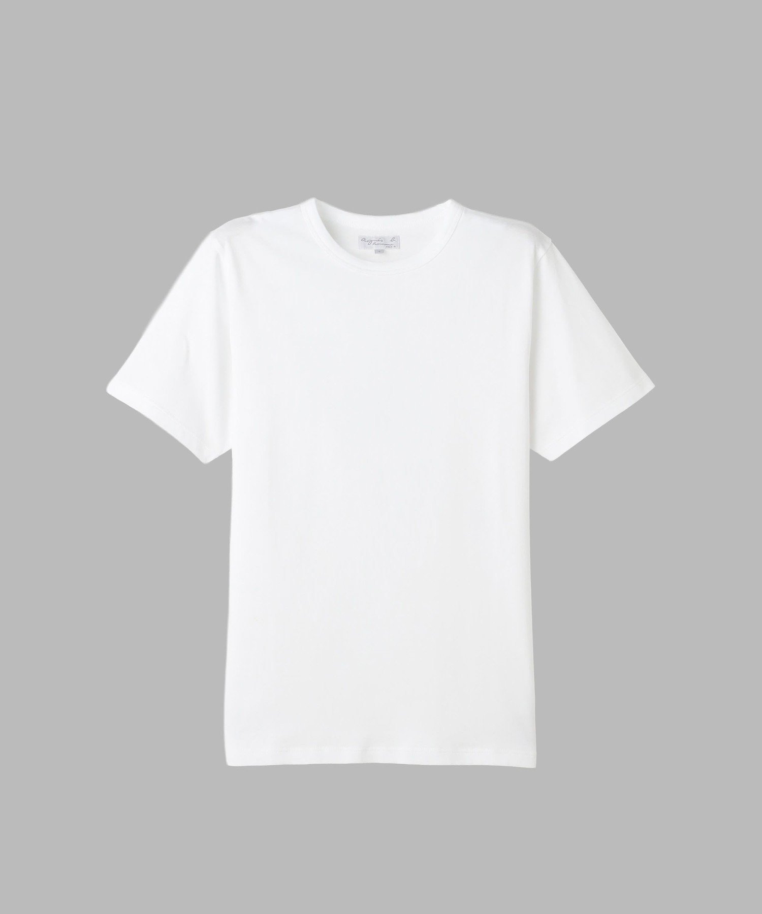 メンズ コットン 半袖 Tシャツ "Coulos" アニエスベー トップス カットソー・Tシャツ ホワイト