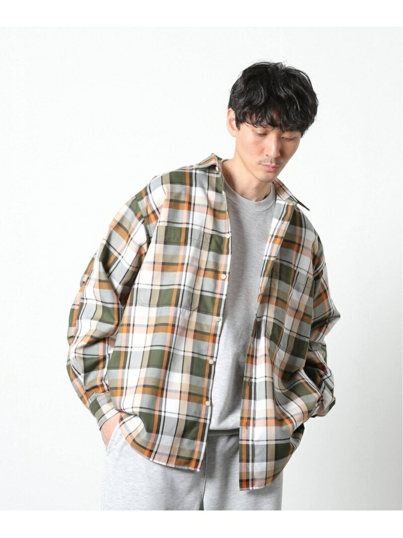 トップス, カジュアルシャツ JOURNAL STANDARD DAIWA PIER39 39Tech Work Shirts Flannel Plaids 