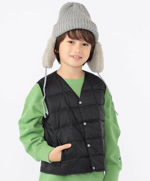 SHIPS KIDS *TAION:100~140cm / キッズ インナー ダウン ベスト シップス コート/ジャケット キッズアウター ブラック カーキ ブルー ネイビー パープル