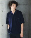 【SALE/20%OFF】BAYFLOW パイルワンポイントポロシャツ ベイフロー トップス ポロシャツ ネイビー カーキグリーン【送料無料】