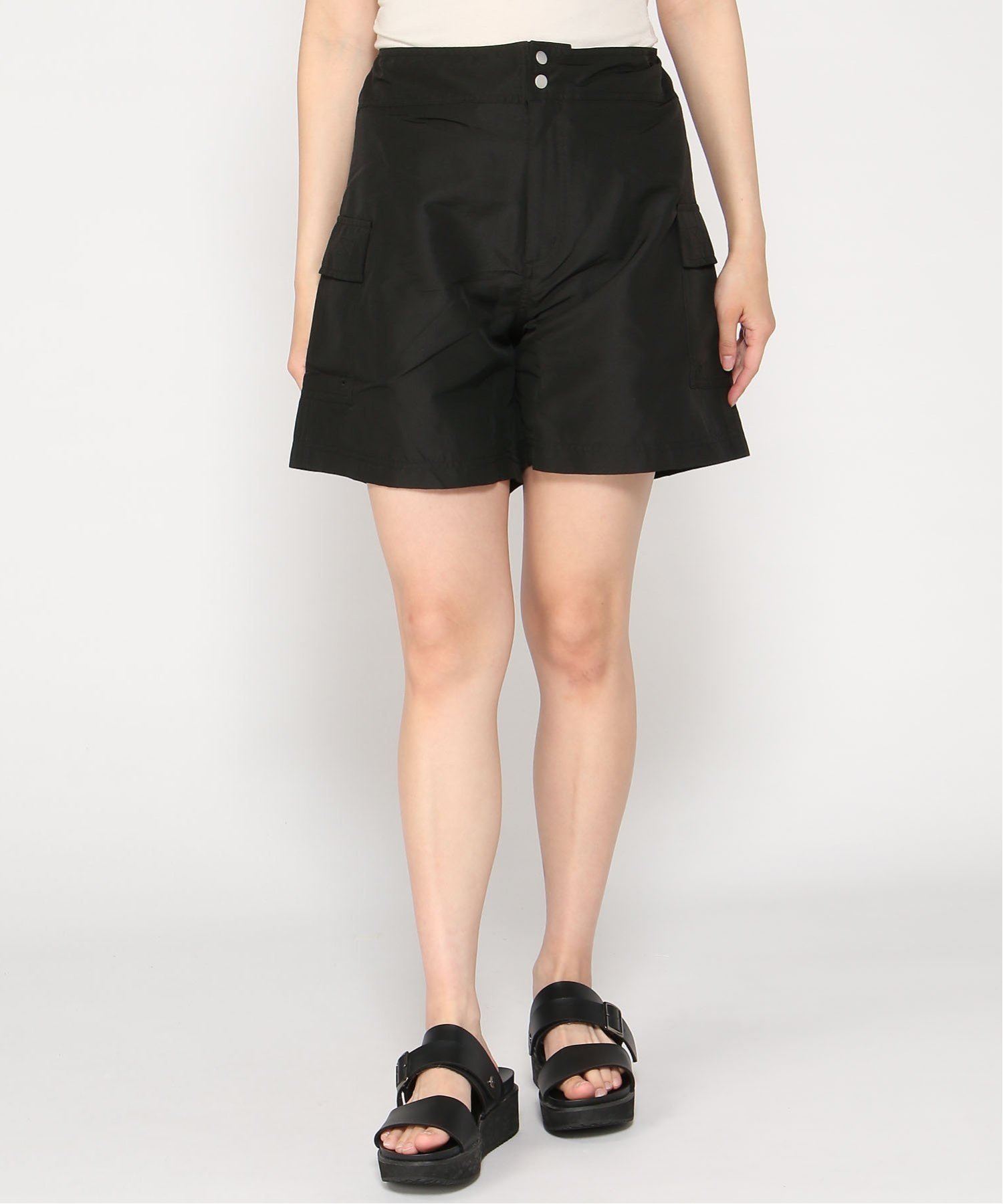 【SALE／53%OFF】CALIFORNIA SHORE CALIFORNIA SHORE/(W)ショート丈カーゴボードショーツ ニッキー パンツ その他のパンツ ベージュ ブラック カーキグリーン ネイビー