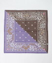 【SALE/30%OFF】SHIPS MEN HALO COMMODITY: BANDANA シップス ファッション雑貨 ハンカチ・ハンドタオル ブラウン レッ...