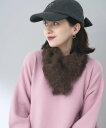【SALE/60%OFF】studio CLIP フラッフィーニットミニマフラー スタディオクリップ ファッション雑貨 マフラー・ストール・ネックウォーマー ホ...