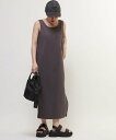 CONVERSE TOKYO WOMEN 2WAY SWITCHING PANEL RIB DRESS コンバーストウキョウ ワンピース・ドレス ワンピース グレー ピンク ベージュ【送料無料】