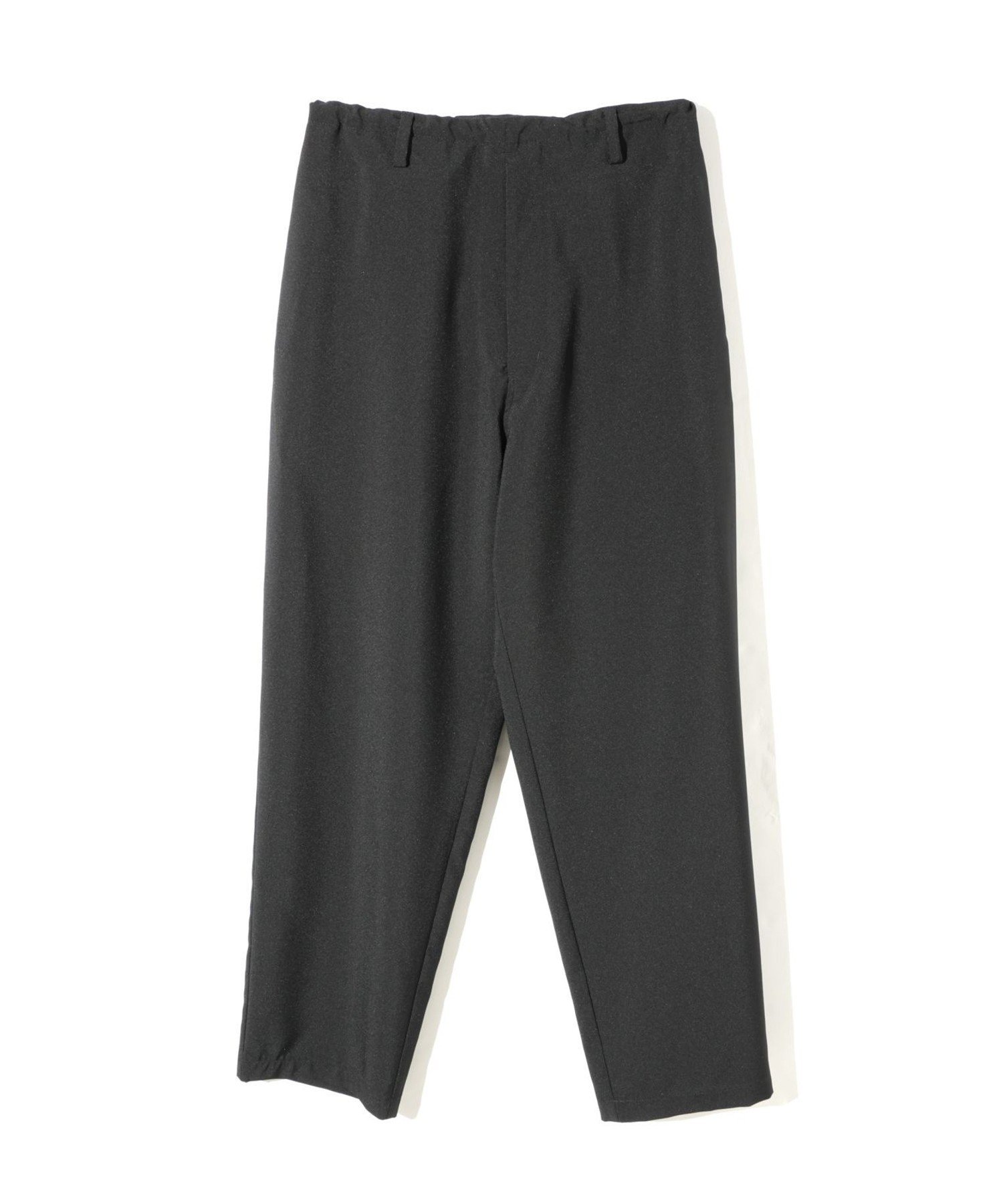 MIDIUMISOLID MIDIUMISOLID Men's リラックステーパードパンツ マーコート パンツ その他のパンツ グレー ブラック