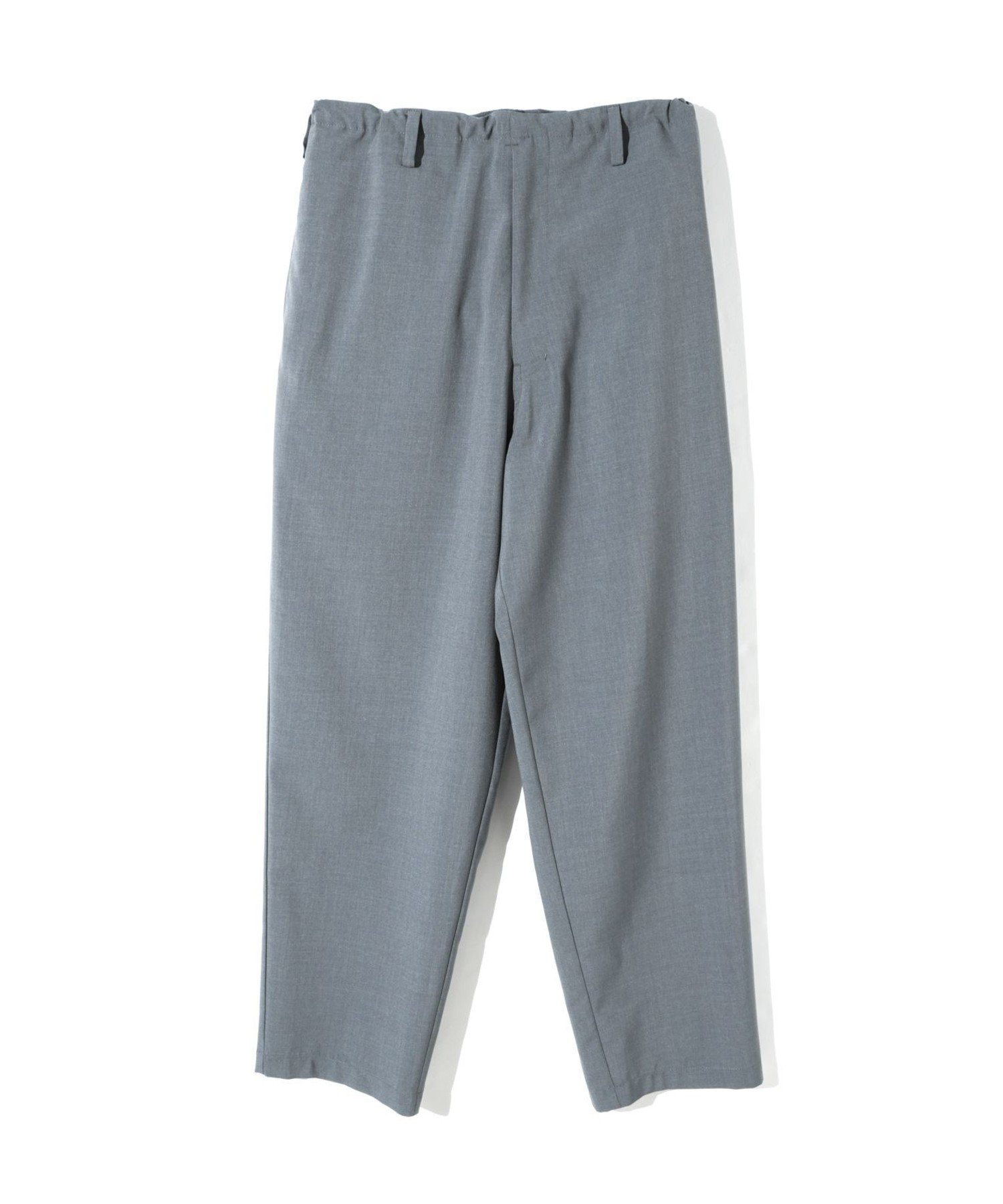 MIDIUMISOLID MIDIUMISOLID Men's リラックステーパードパンツ マーコート パンツ その他のパンツ グレー ブラック