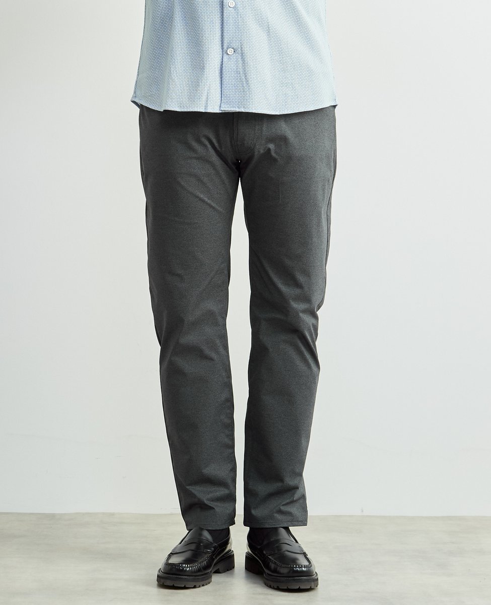 MEN'S MELROSE プリントドットジャージー5ポケットパンツ メンズメルローズ パンツ その他のパンツ グレー ネイビー