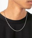 BEAUTY YOUTH UNITED ARROWS ＜monkey time＞ COMBI CHAIN NECKLACE 50/ネックレス ビューティー＆ユース ユナイテッドアローズ アクセサリー 腕時計 ネックレス シルバー【送料無料】