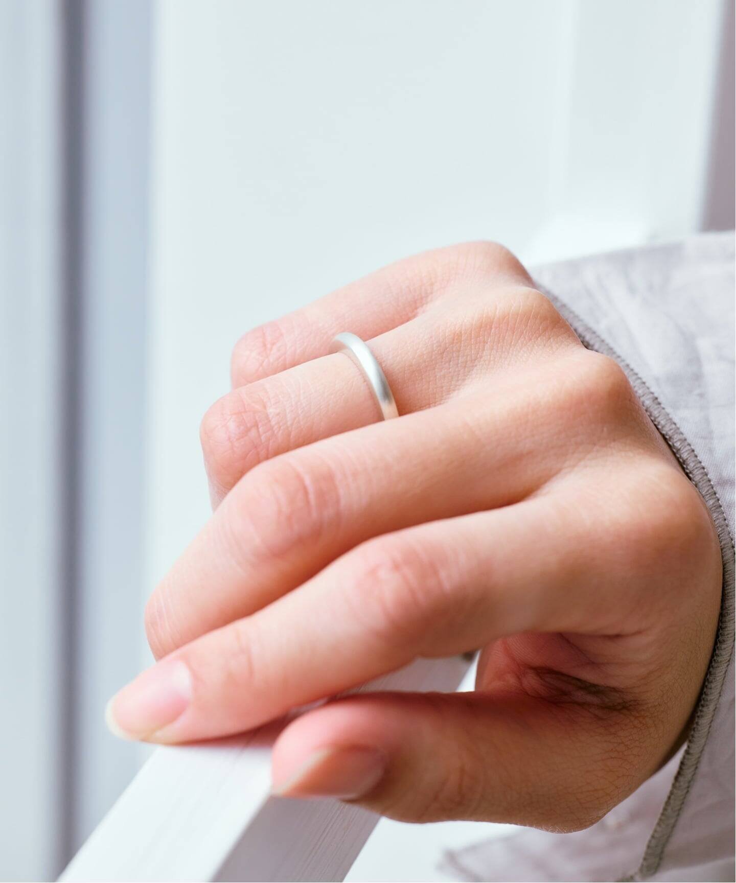 WORLDLY-WISE 【BYSMITH / バイスミス】SATIN 25mm 925 RING:リング ワールドリーワイズ アクセサリー・腕時計 リング・指輪 シルバー