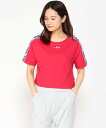 【SALE/50%OFF】FILA FILA/(W)Tシャツ ニッキー トップス カットソー・Tシャツ ホワイト レッド(4)