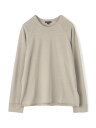 【SALE/60%OFF】JAMES PERSE リネンブレンド ラグランプルオーバー MYLP3496 トゥモローランド トップス ニット ブラック ブラウン...
