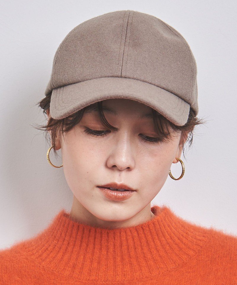 【SALE／30%OFF】UNITED ARROWS フランネル キャップ ユナイテッドアローズ 帽子 ハット ベージュ ブラック グレー【送料無料】のサムネイル