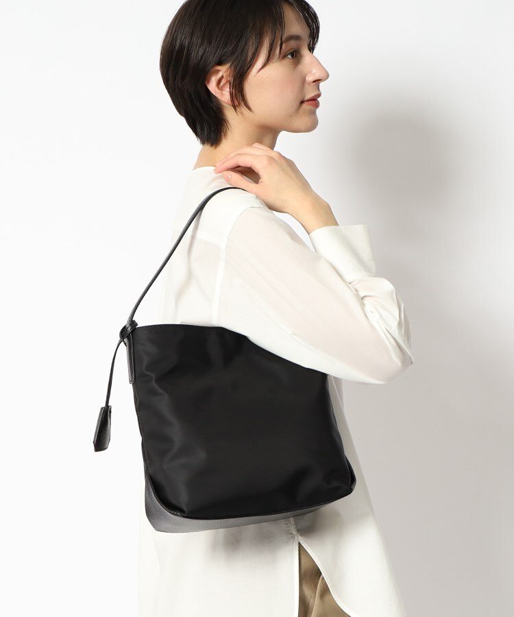 HIROFU 【リベロ】ナイロン ショルダーバッグ S(商品番号:P25-39311) ヒロフ バッグ ショルダーバッグ ブラック