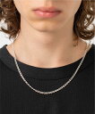 BEAUTY YOUTH UNITED ARROWS ＜monkey time＞ OVAL CHAIN NECKLACE 50/ネックレス ビューティー＆ユース ユナイテッドアローズ アクセサリー 腕時計 ネックレス シルバー【送料無料】
