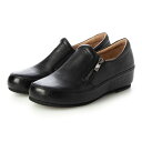 【SALE/45%OFF】SAYA プラット製法本革ジップアップシューズ ラボキゴシ シューズ・靴 スリッポン ブラック ブラウン グレー【送料無料】