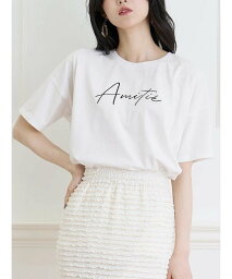 Ludic Park 【接触冷感】AMITIE BIGTシャツ ルディックパーク トップス カットソー・Tシャツ ホワイト ブラウン ブルー ブラック