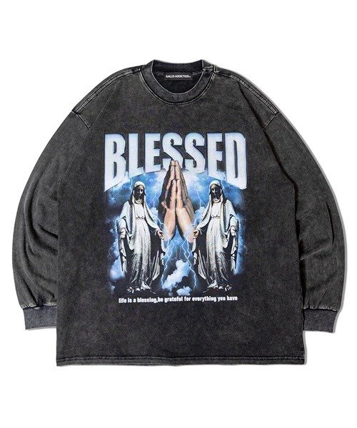 GA PIGMENT-GOD LS TEE(MENS) ジャックローズ トップス カットソー・Tシャツ