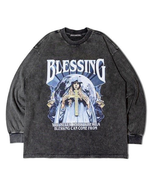 GA PIGMENT-GOD LS TEE(MENS) ジャックローズ トップス カットソー・Tシャツ